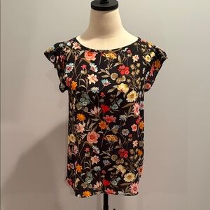 Floral Print Women's Top